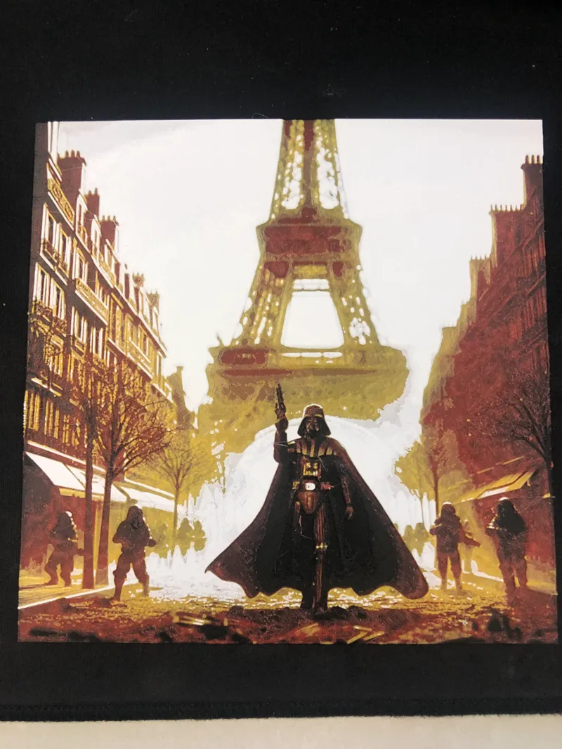 Darth Vader in Paris "Hueforge" 