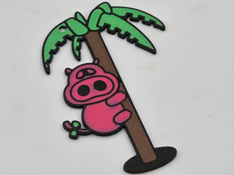 Portachiavi Yattaman Pig