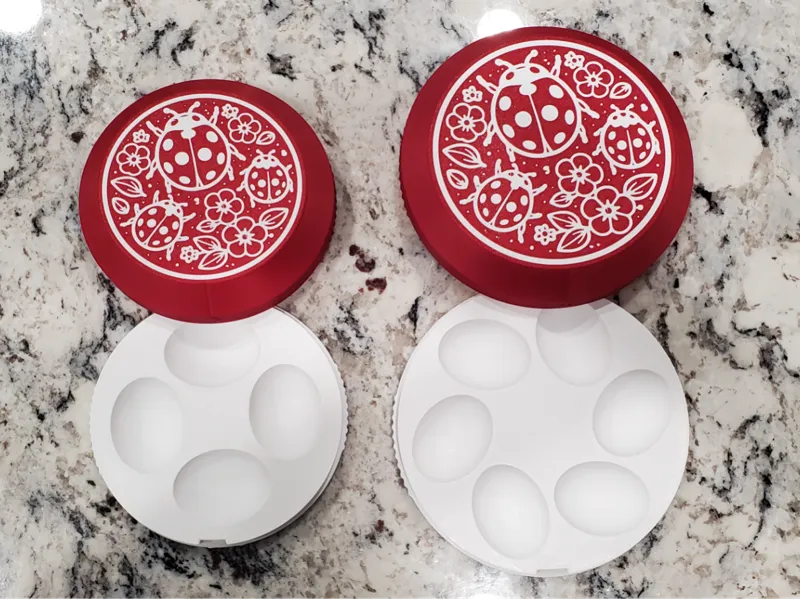 Snack Sized Deviled Egg Tray