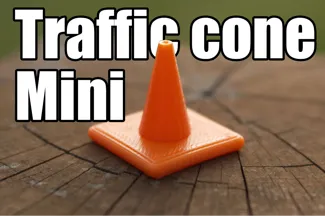 Mini Orange Traffic cone