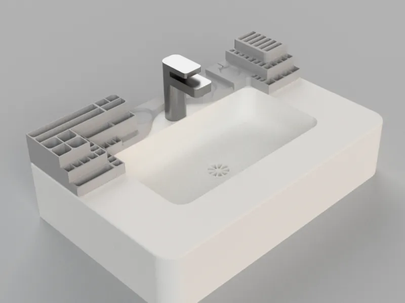 bathroom organizer