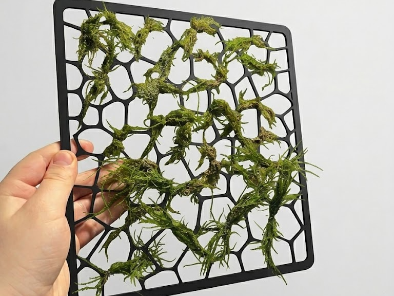 Moss Wall Aquarium Grid – Modular Scaping System