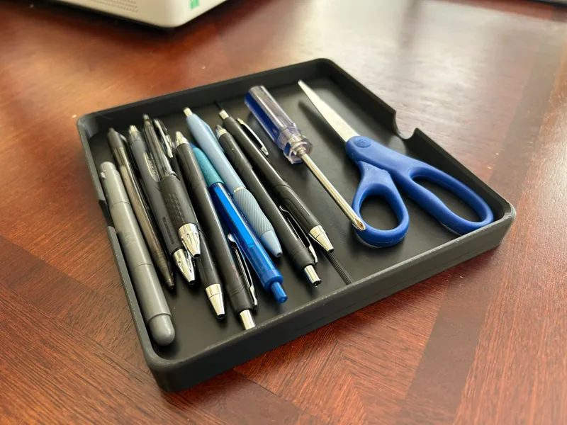 Large Pen and Assorted tool Tray