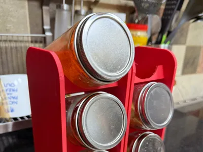 Spice Bottle Rack - IKEA CITRONHAJ and 80mm bottle