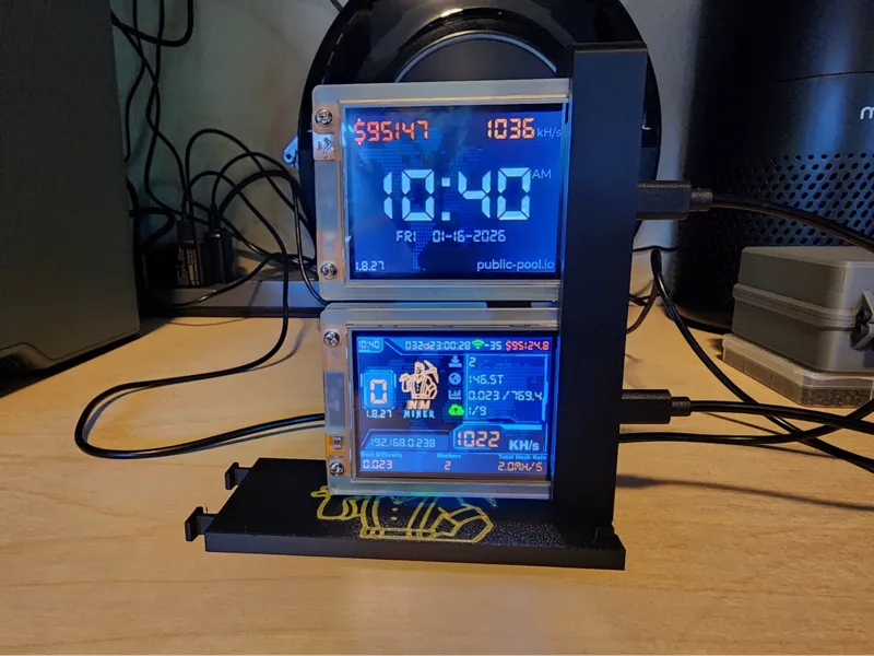 NM Miner Modular Display Stand