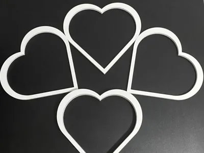 Simple Hollow Heart