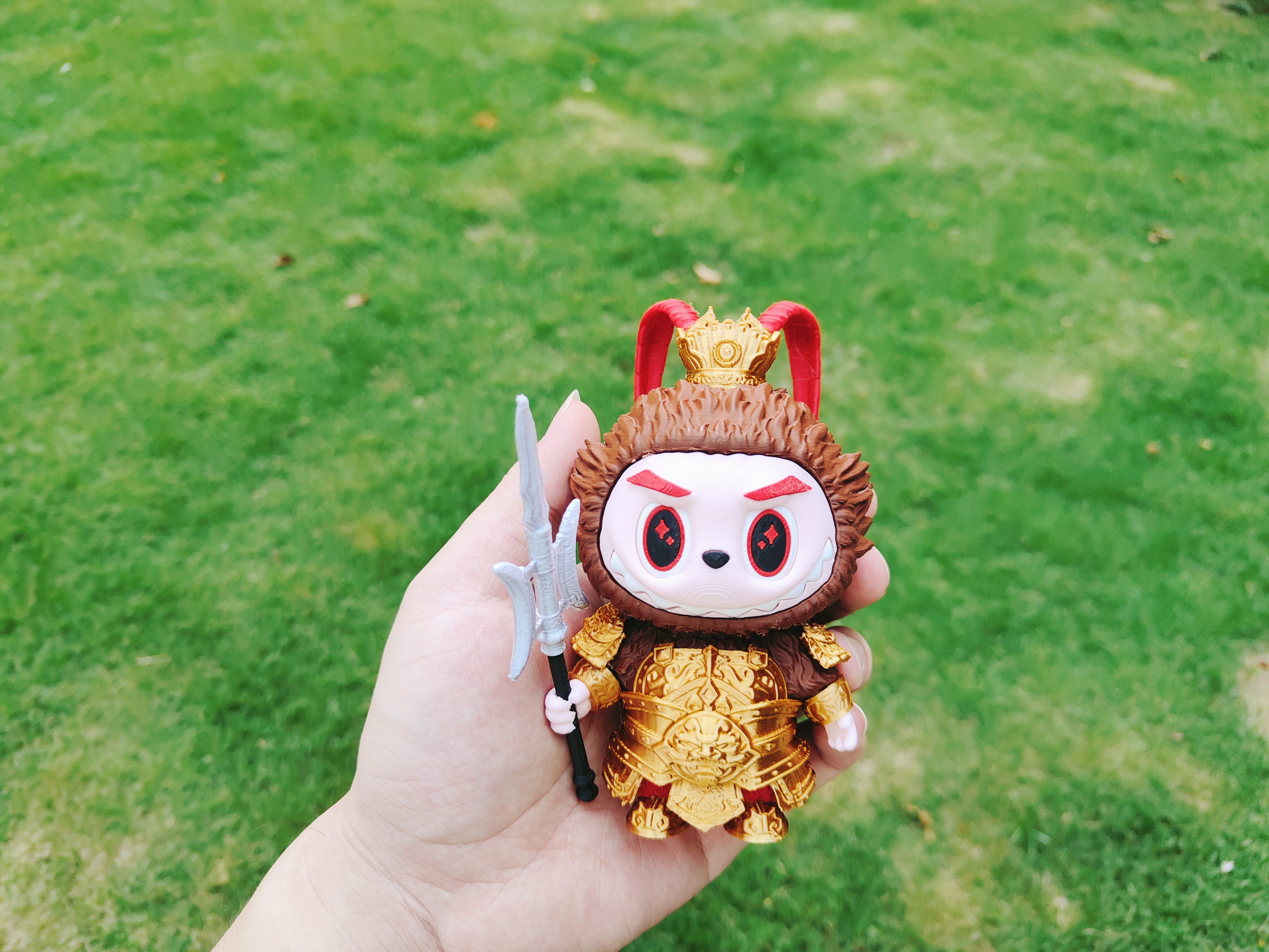 Labubu 3点 First Second And Third Generation 17cm Labubu Blind Box