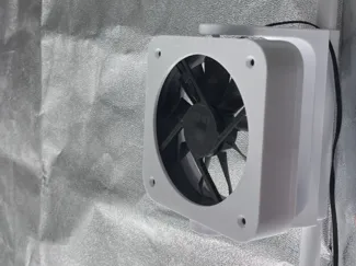 120mm Vent Mount and Clip for Growbox