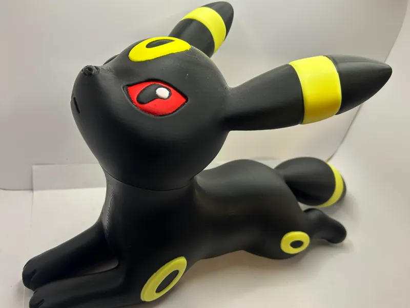 Umbreon Nachtara Liegend ca 50cm   Rolf`s Workshop
