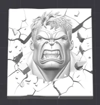 Hulk monocolor