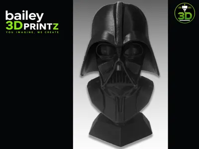 Dark Vader Inspired Helmet Display – 15cm Tall