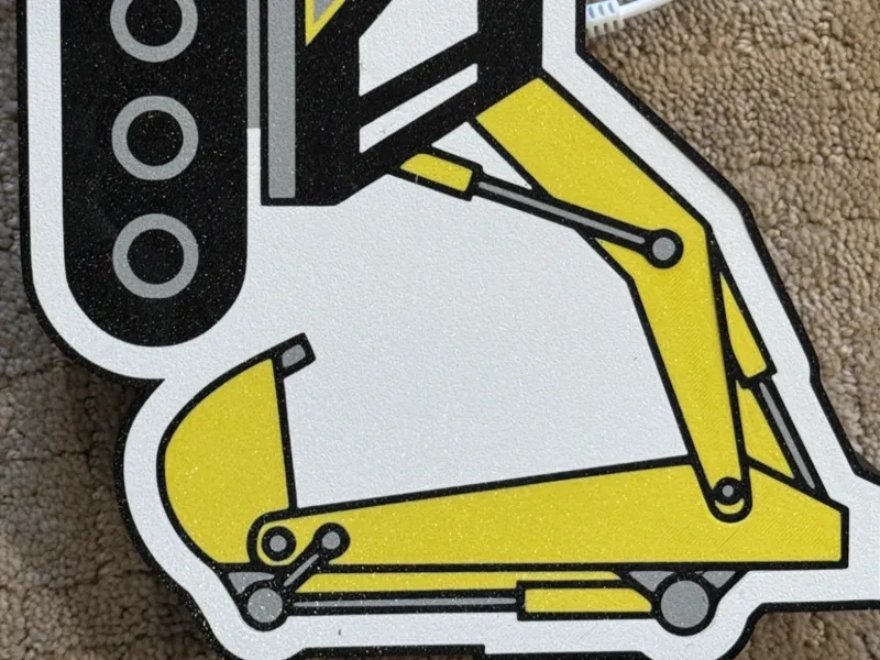 Excavator Lightbox (PETG)