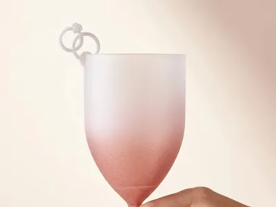 WEDDING CUP DECORATION RINGS