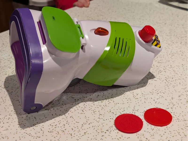 Buzz Lightyear Rapid Disc Blaster replacement disc