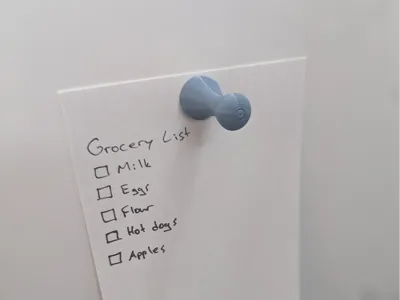 DIY fridge magnet - use with 10x2mm magnets