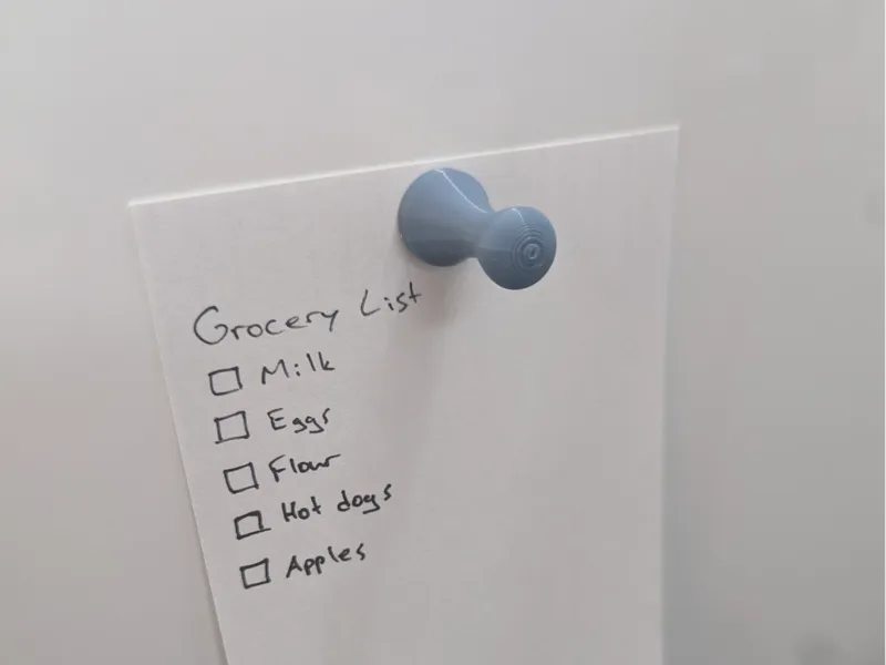 DIY fridge magnet - use with 10x2mm magnets