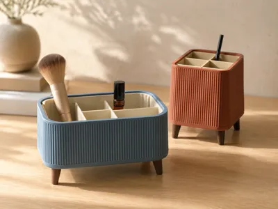 Parametric Organizer |Desk, Bathroom, Makeup, Vase