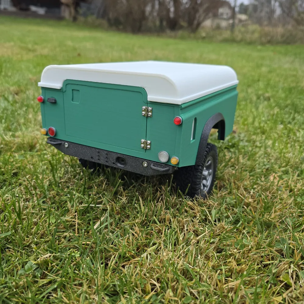 NBC.11 - 1:10 scale off-road trailer (Defender 90) - Free 3D Print ...