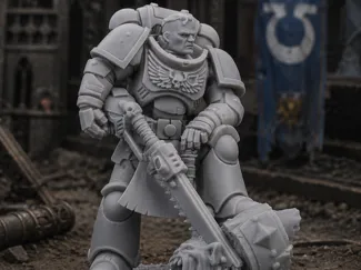 Void Legion Veteran Sergeant Sci-Fi Commander