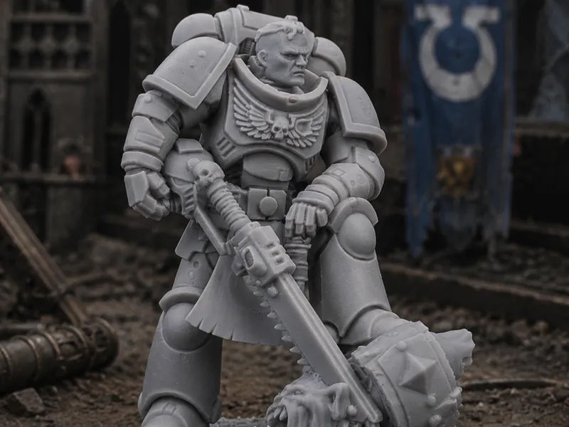Void Legion Veteran Sergeant Sci-Fi Commander