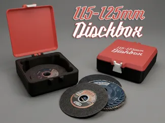 Snaplock 115-125mm Disk Box Case for Angle Grinder