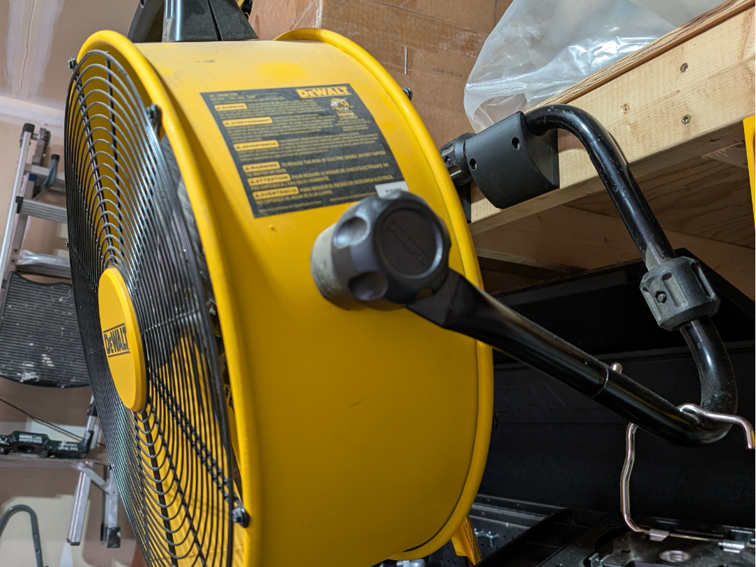 Wall Mount for DeWalt DXF1840 Fan