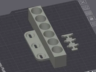 Ryobi USB Lithium battery holder - Skadis