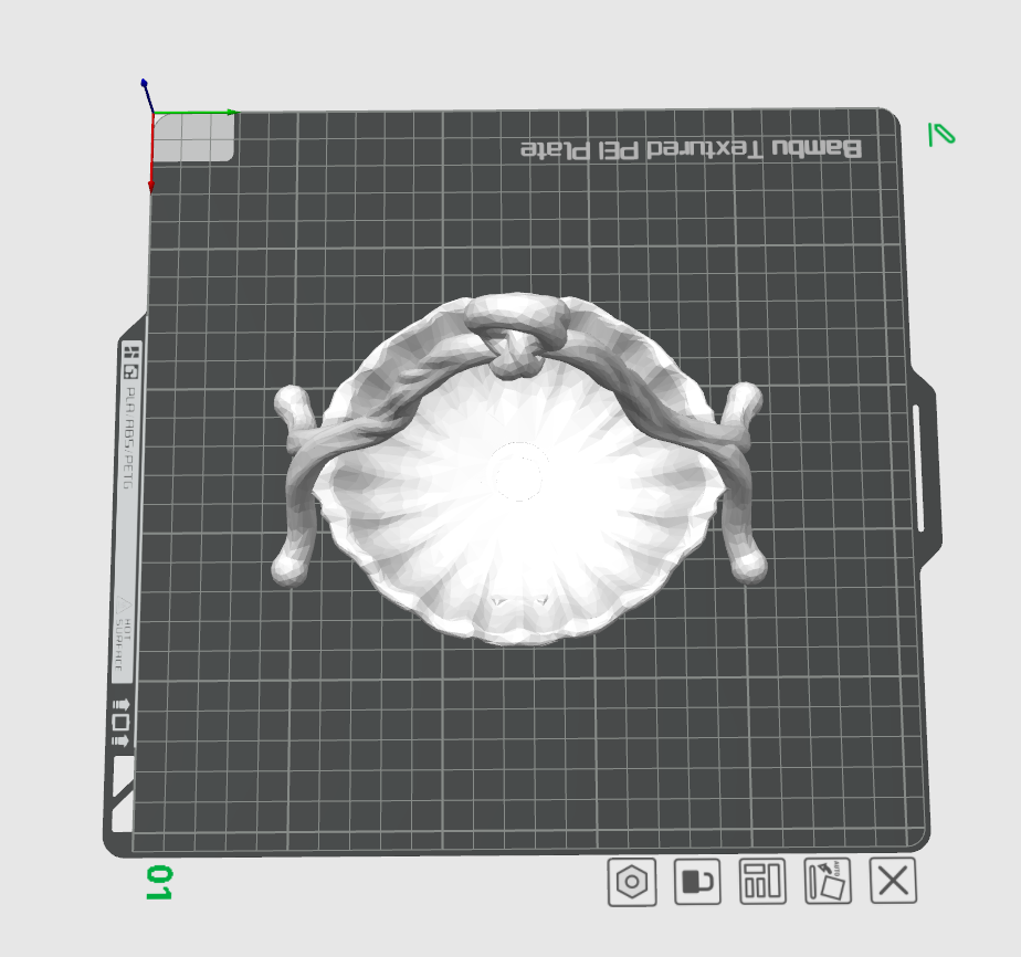Miniatura 2 do modelo 3D 贝篮收纳Shell Basket Organizer