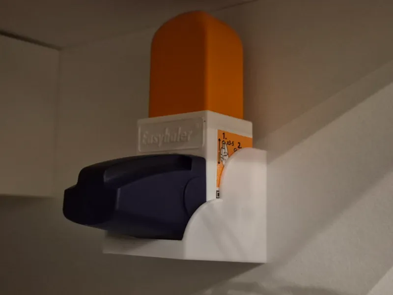 Easyhaler wall mount.