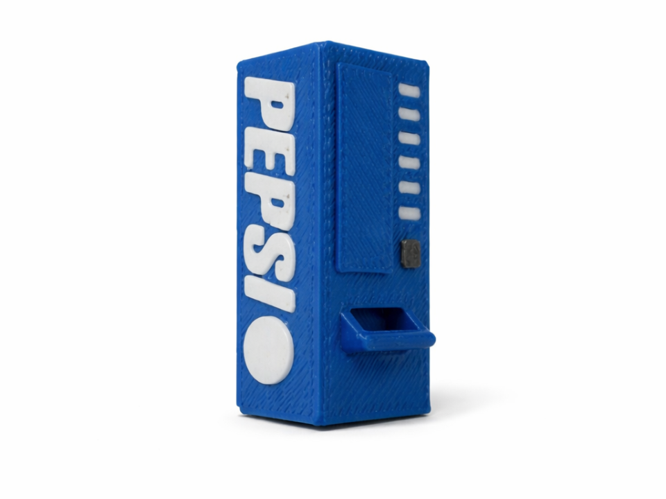 Diorama 1/64 distributeur de boissons Pepsi