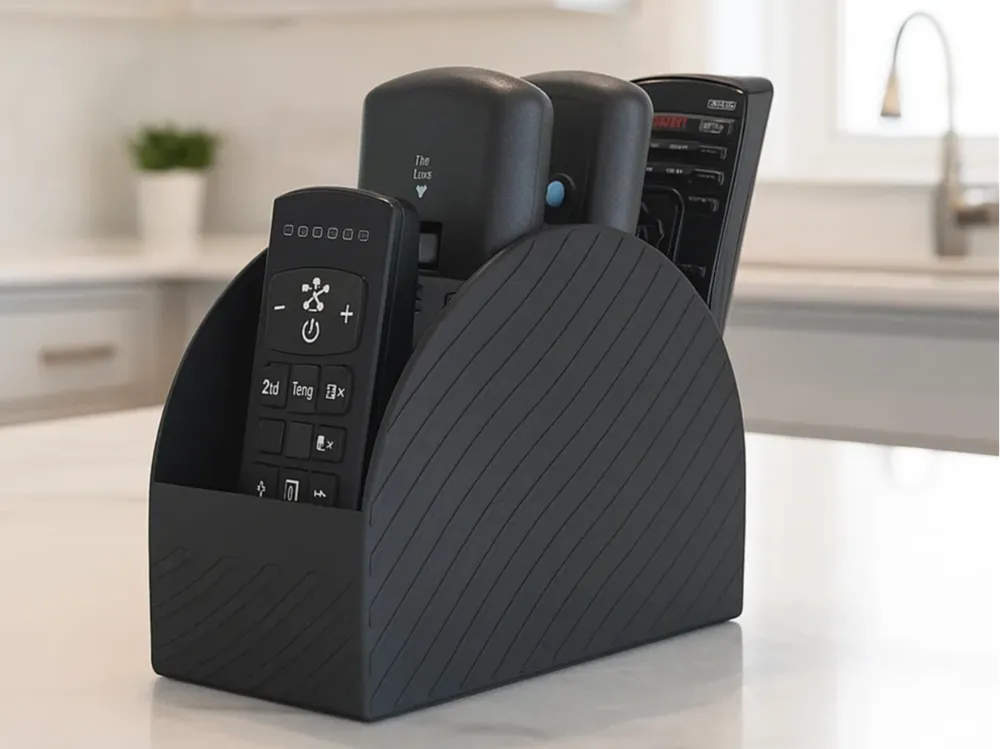 Remote Control Printable remote control holder - Free 3D Print Model - MakerWorld