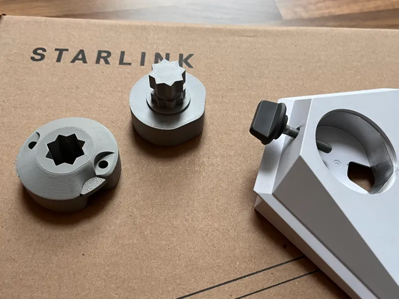 Starlink Mini Railblaza mount with quick release