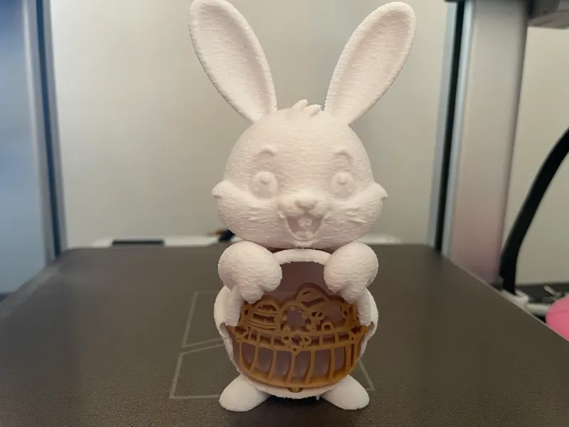 Easter bunny ornament