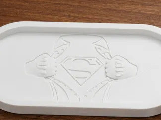 Superman glasses tray