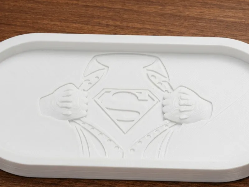 Superman glasses tray
