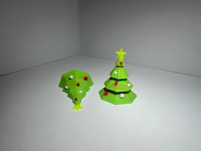 Christmastree ear studs