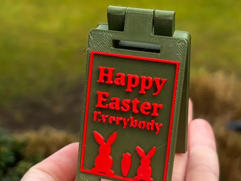 Easter Bunny Sign
