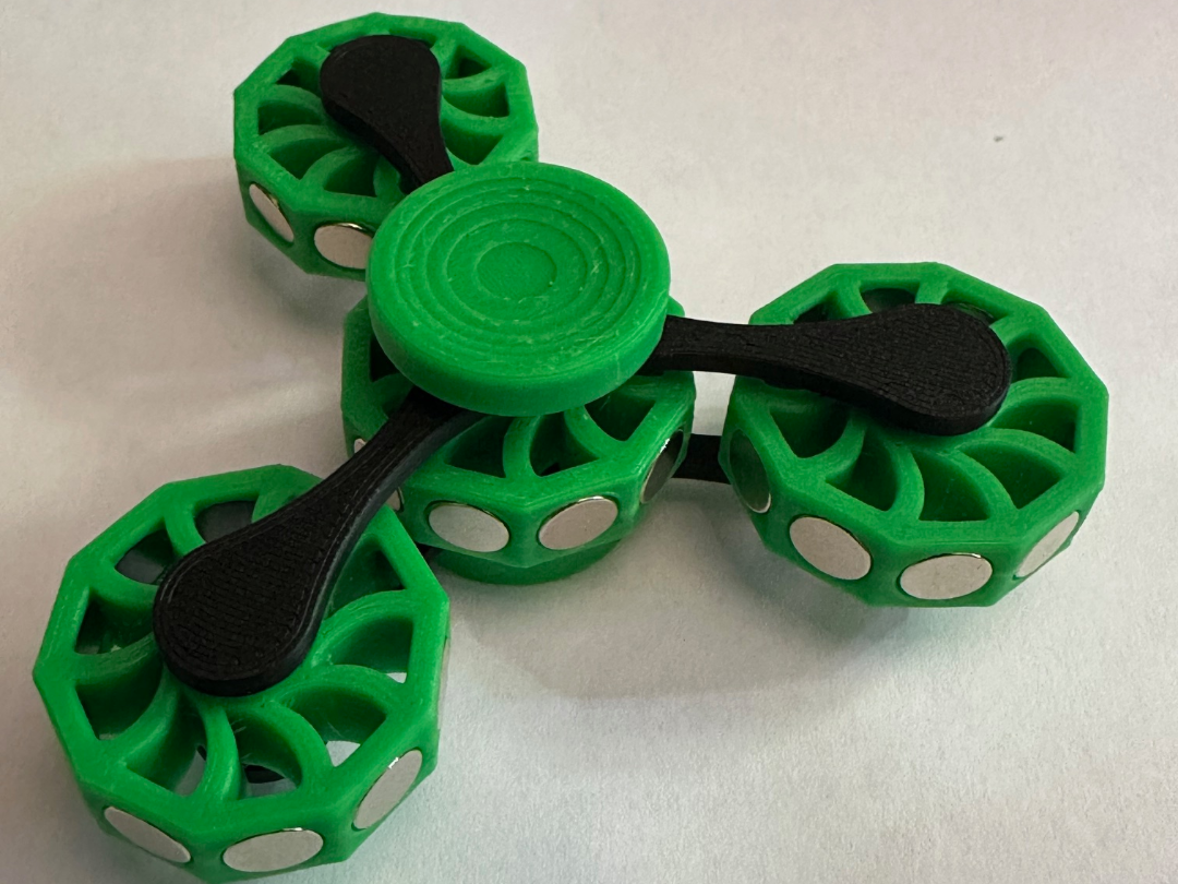 Magnetic Gear Fidget Spinner