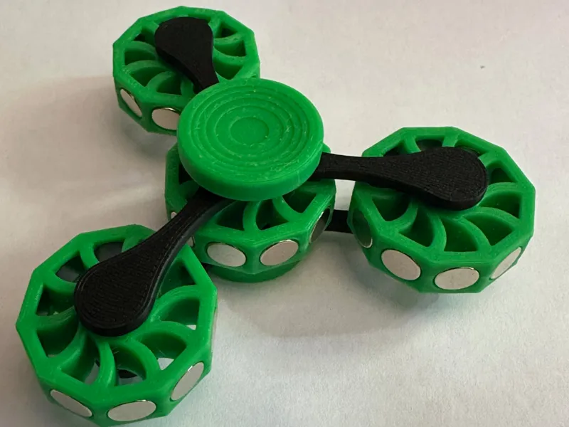 Magnetic Gear Fidget Spinner