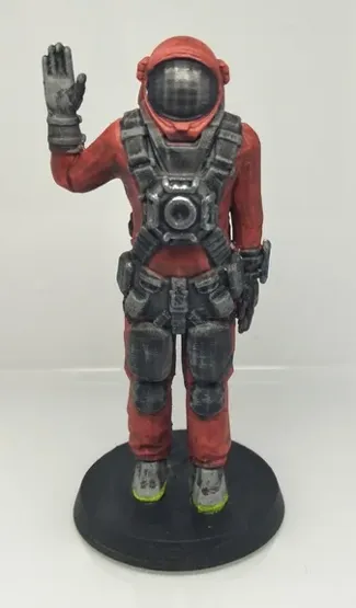 Space Engineers Engineer Waving