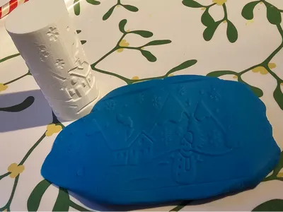 Winter Play-Doh Roller