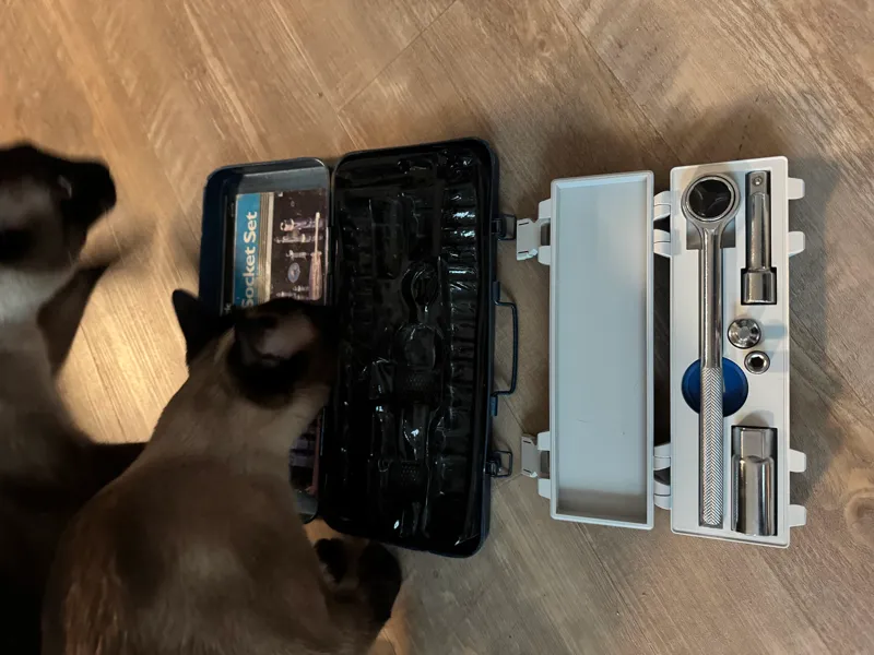 Socket Wrench Storage Box (With SnapLock Case)