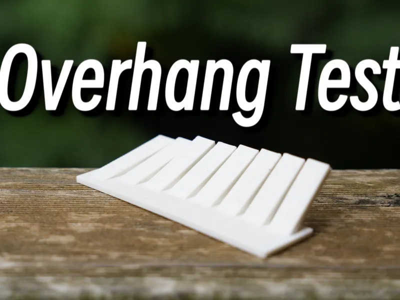 Overhang test  Same height  45–80°