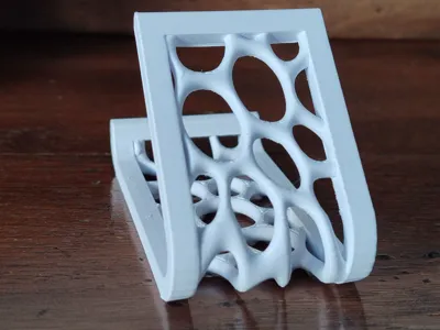 voronoi phone stand