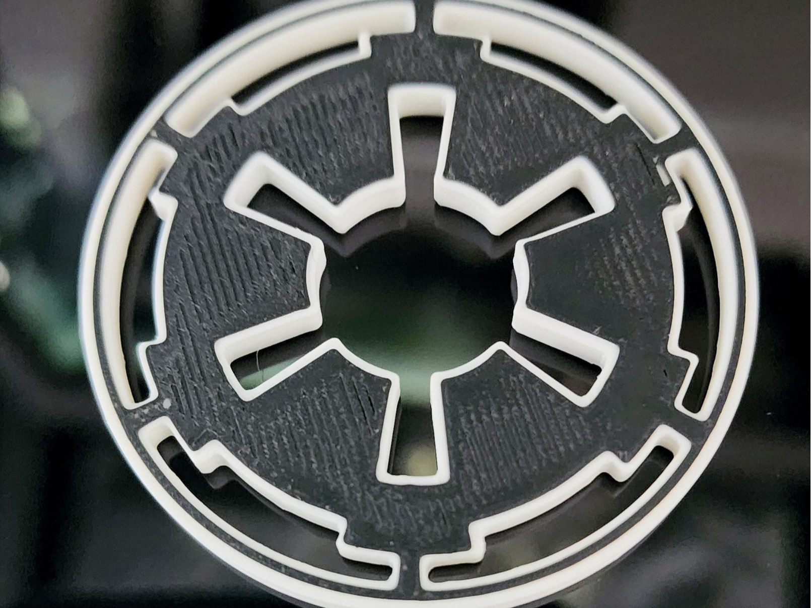 First Galactic Empire Emblem, Two Color Tones