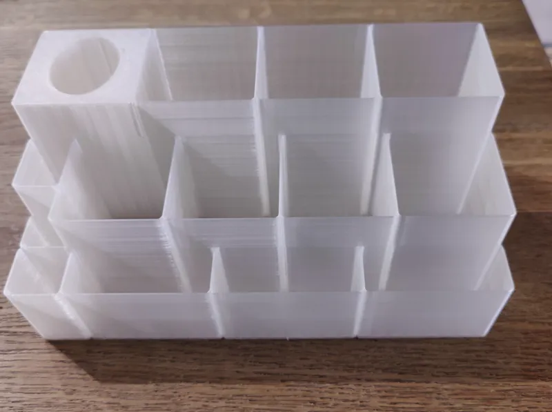 Bathroom desk organizer