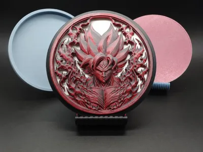 Dragon Ball Son Goku Layered Wall Decor - No AMS