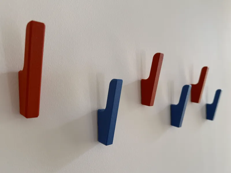 Modern Wall Hooks - Colour Pop