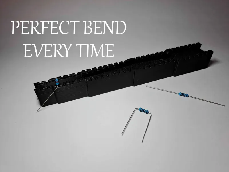Precision Resistor Lead Bending Tool
