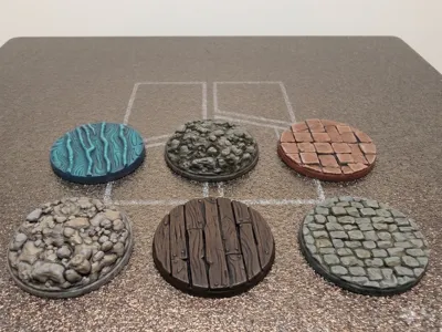 D&D Miniature Bases